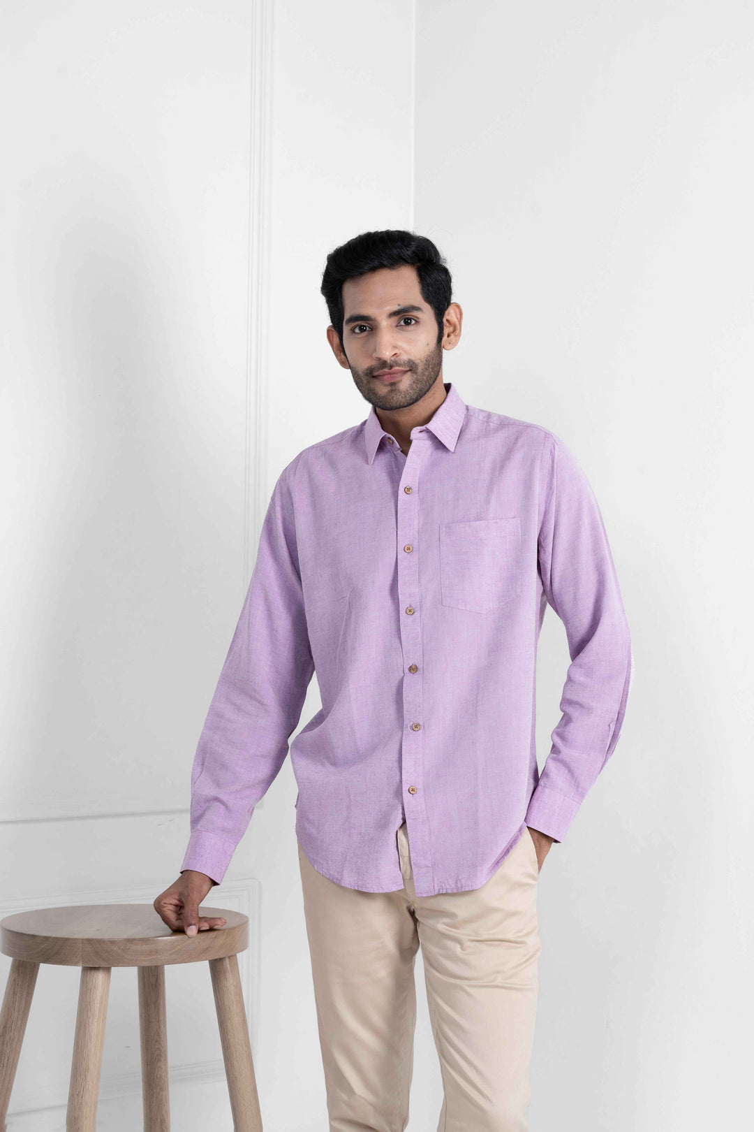 Lavender · Full Sleeve Shirt