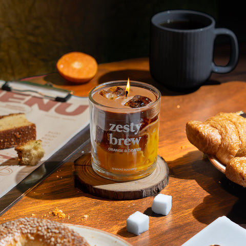 Zesty Brew Candle
