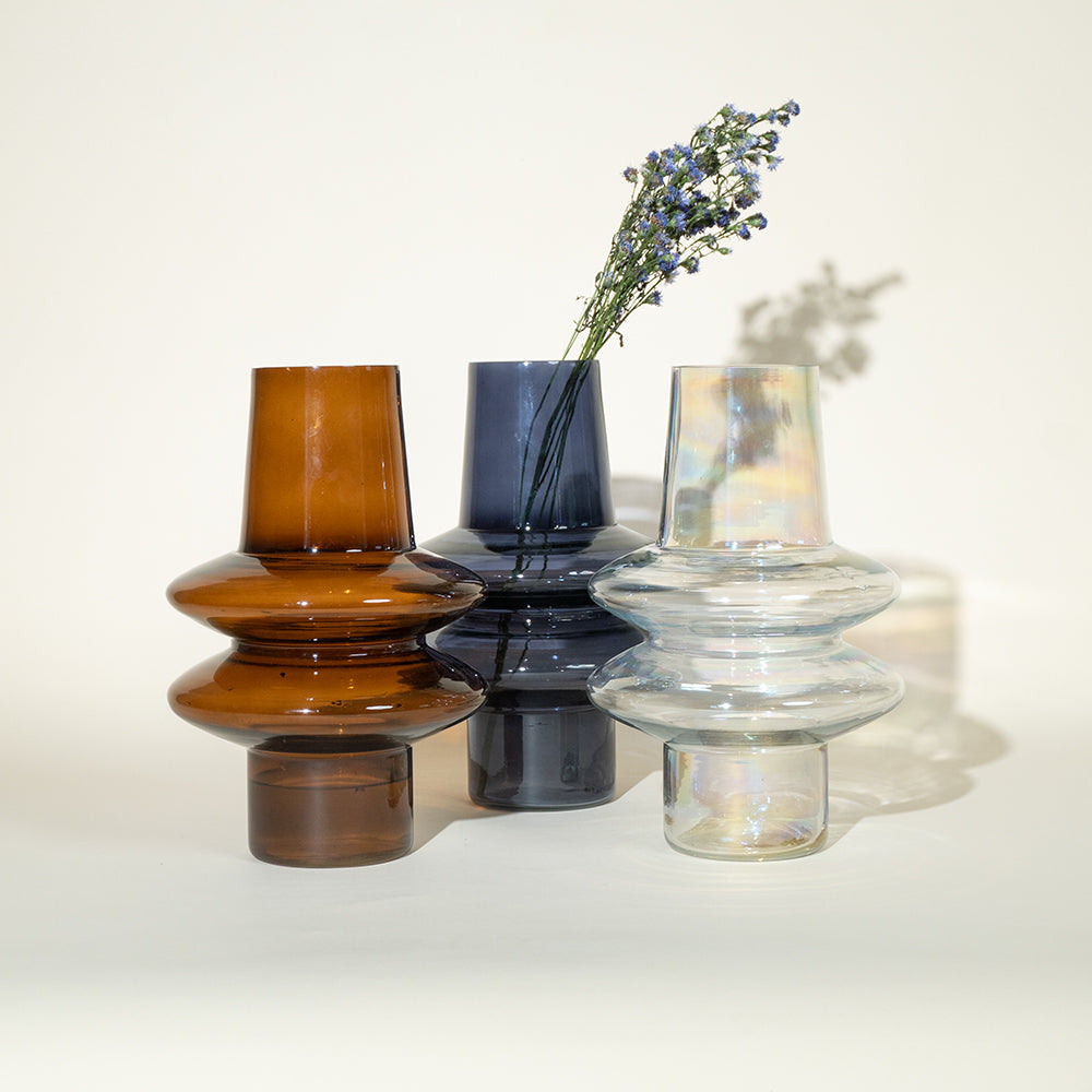 Muun Home Ripple Glass Vase