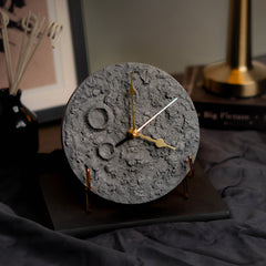 Lunar Moon Table Clock