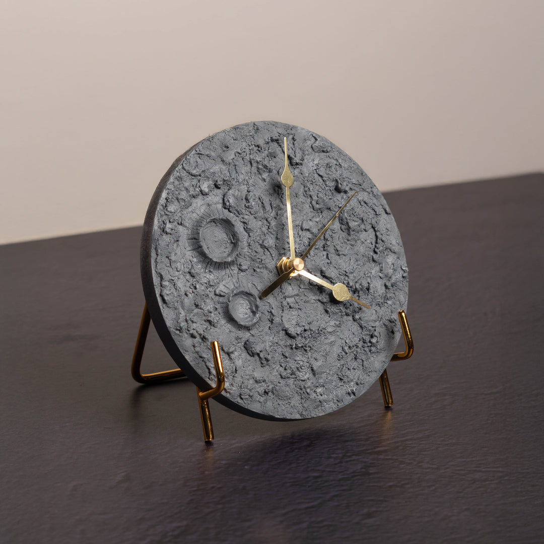 Lunar Moon Table Clock