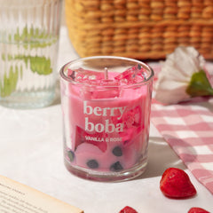 Berry Boba Candle