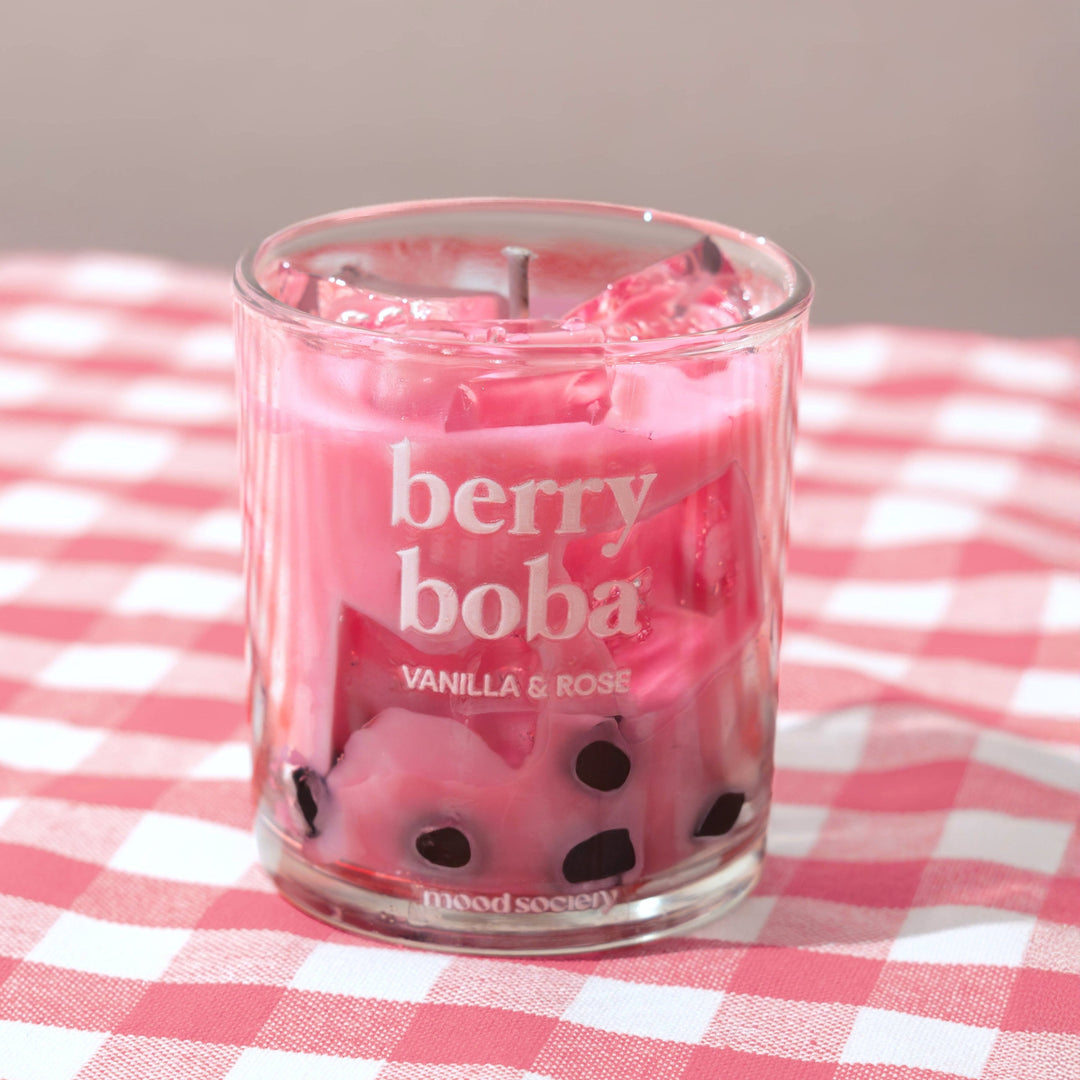 Berry Boba Candle