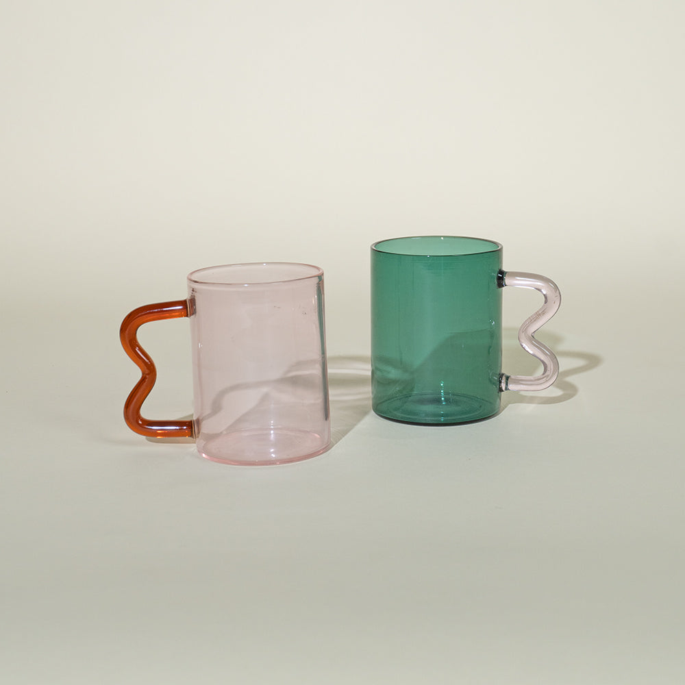 Muun Home Swirl Glass Cups
