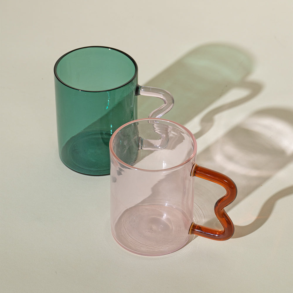 Muun Home Swirl Glass Cups