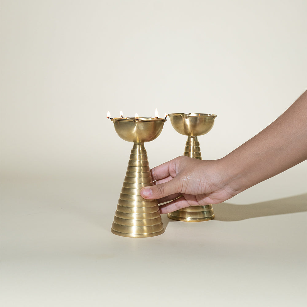 Muun Home Brass Diya