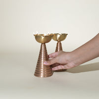 Muun Home Brass & Copper Diya