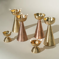 Muun Home Brass & Copper Diya