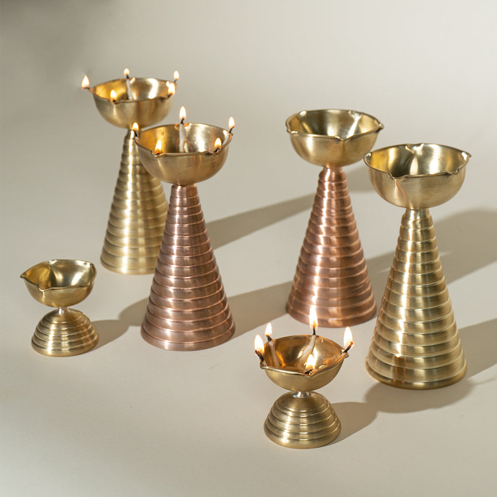 Muun Home Brass Diya