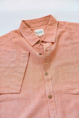 Earthy Route Rust Orange · Half Sleeve Shirt