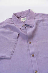 Earthy Route Lavender · Half Sleeve Shirt