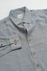 Earthy Route Slate grey · full sleeve shirt