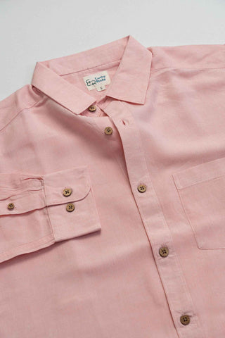 Earthy Route Charm Pink · Full Sleeve Shirt