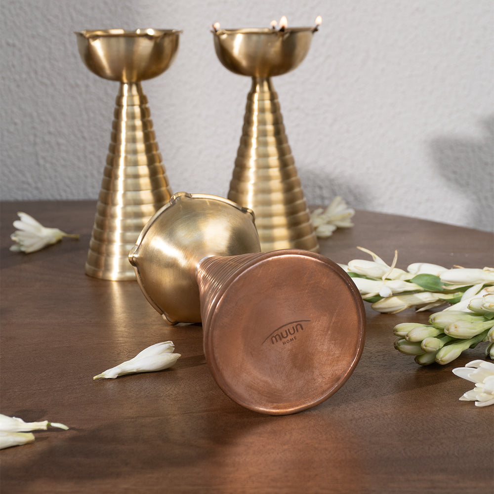 Muun Home Brass Diya