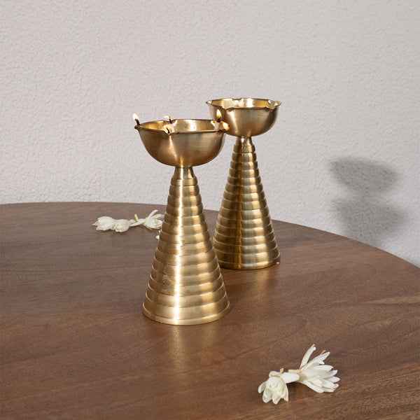 Muun Home Brass Diya