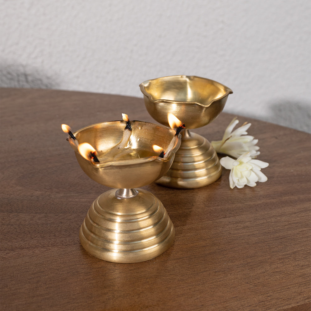 Muun Home Brass Diya