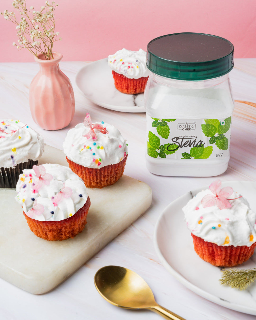 A Diabetic Chef Stevia Sugarfree Powder | Zero Calories Natural Sweetener | Vegan