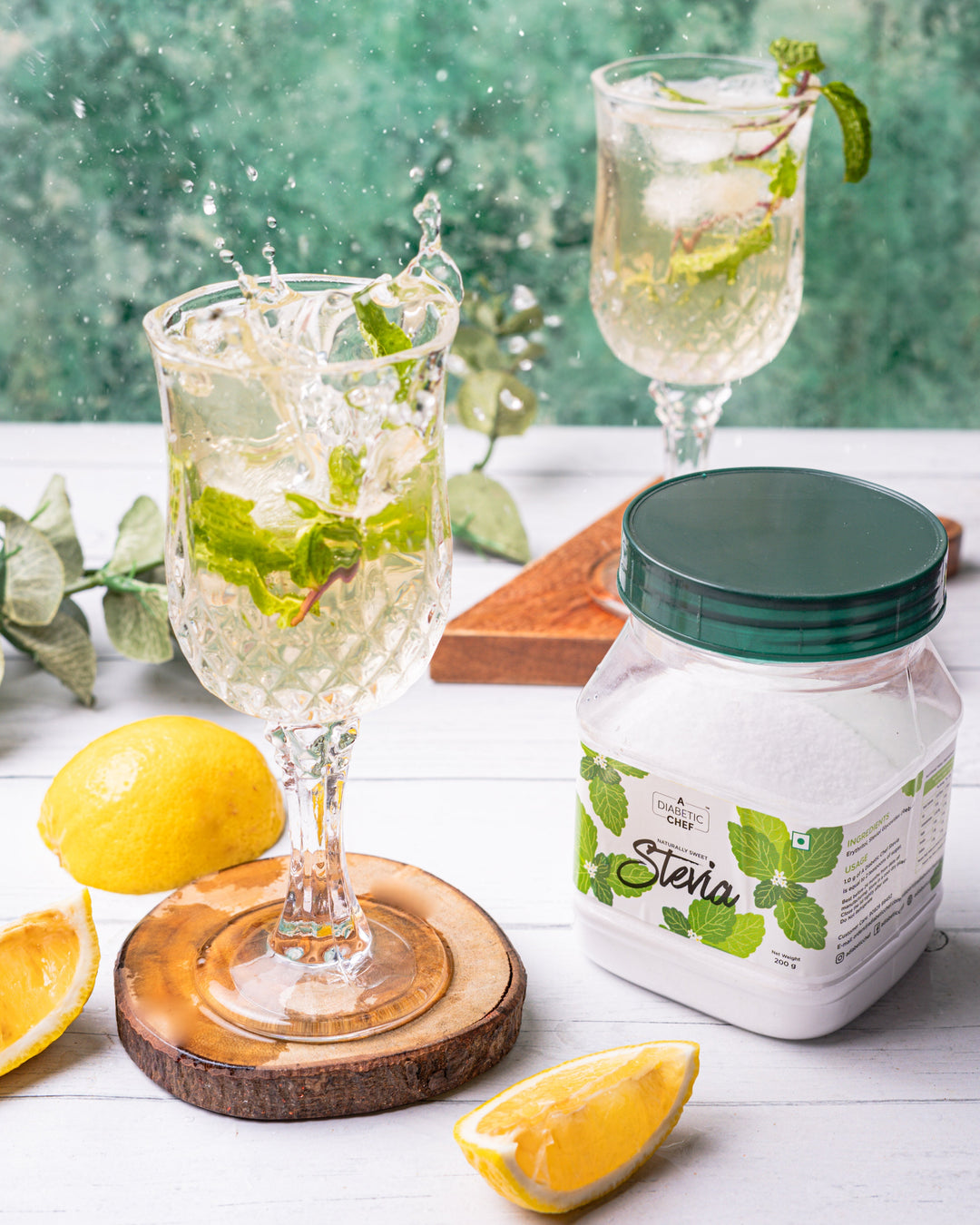 A Diabetic Chef Stevia Sugarfree Powder | Zero Calories Natural Sweetener | Vegan