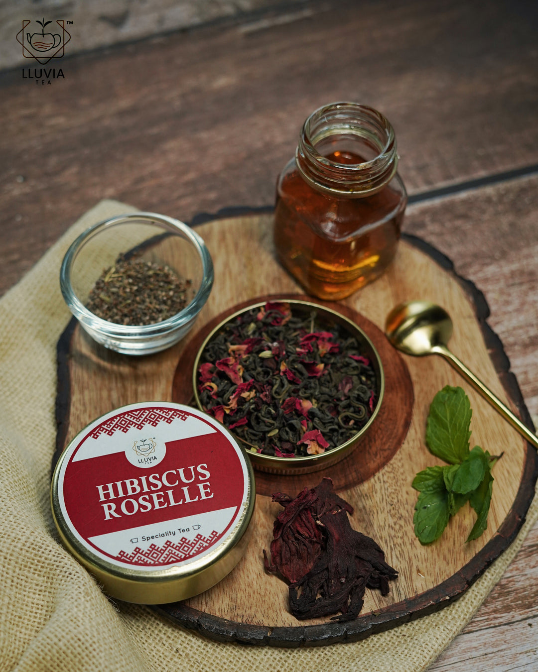 Lluvia Tea Hibiscus tea | aids digestion & weight loss| 50g