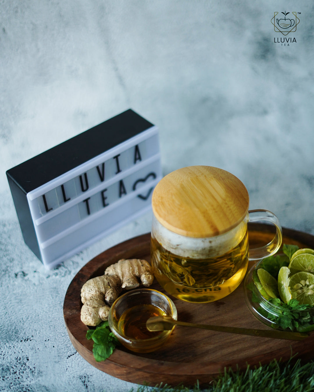 Lluvia Tea Lemongrass Ginger| Relieve Anxiety &  Detox| 50g