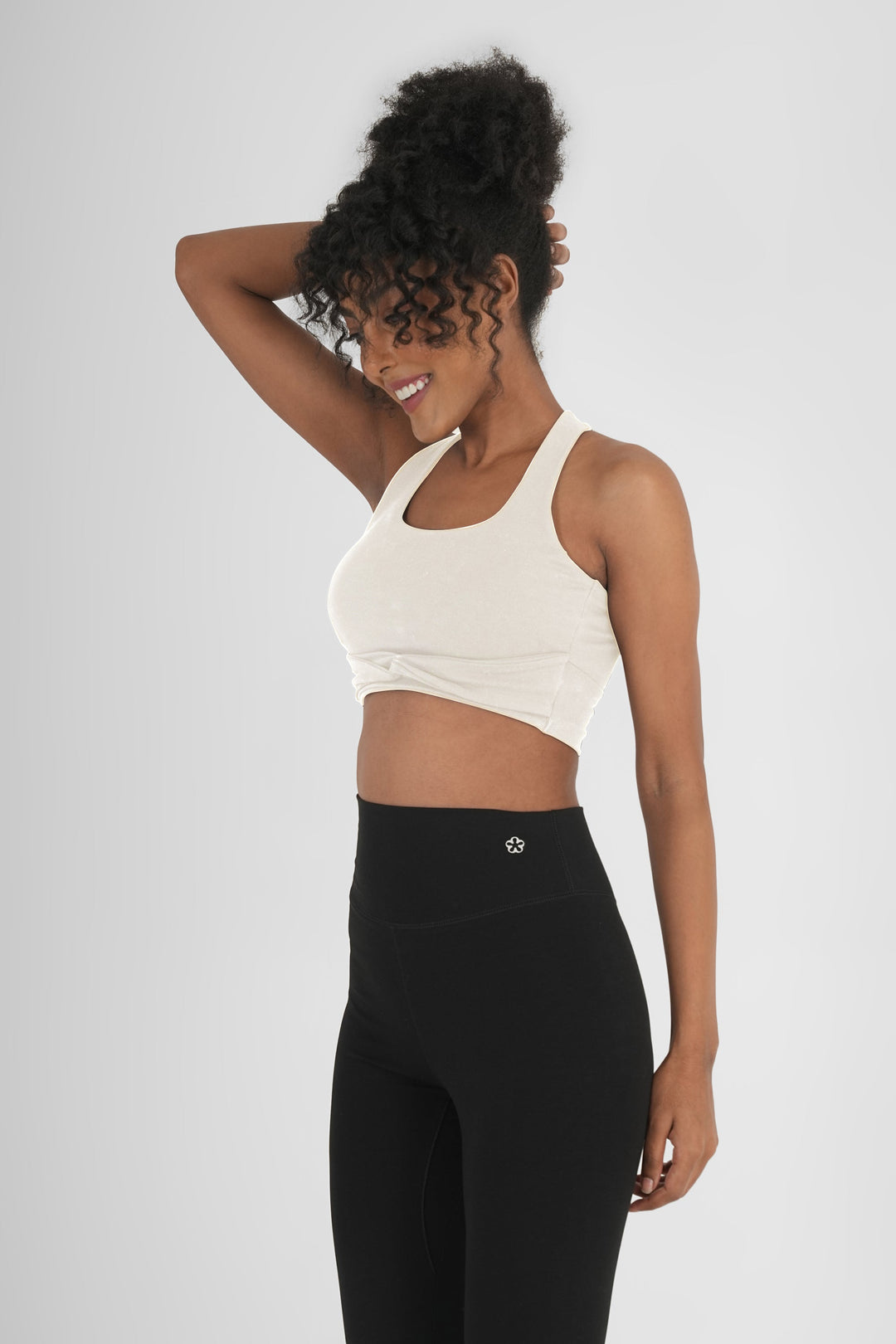 Ash Organic Cotton Padded Sports Bra
