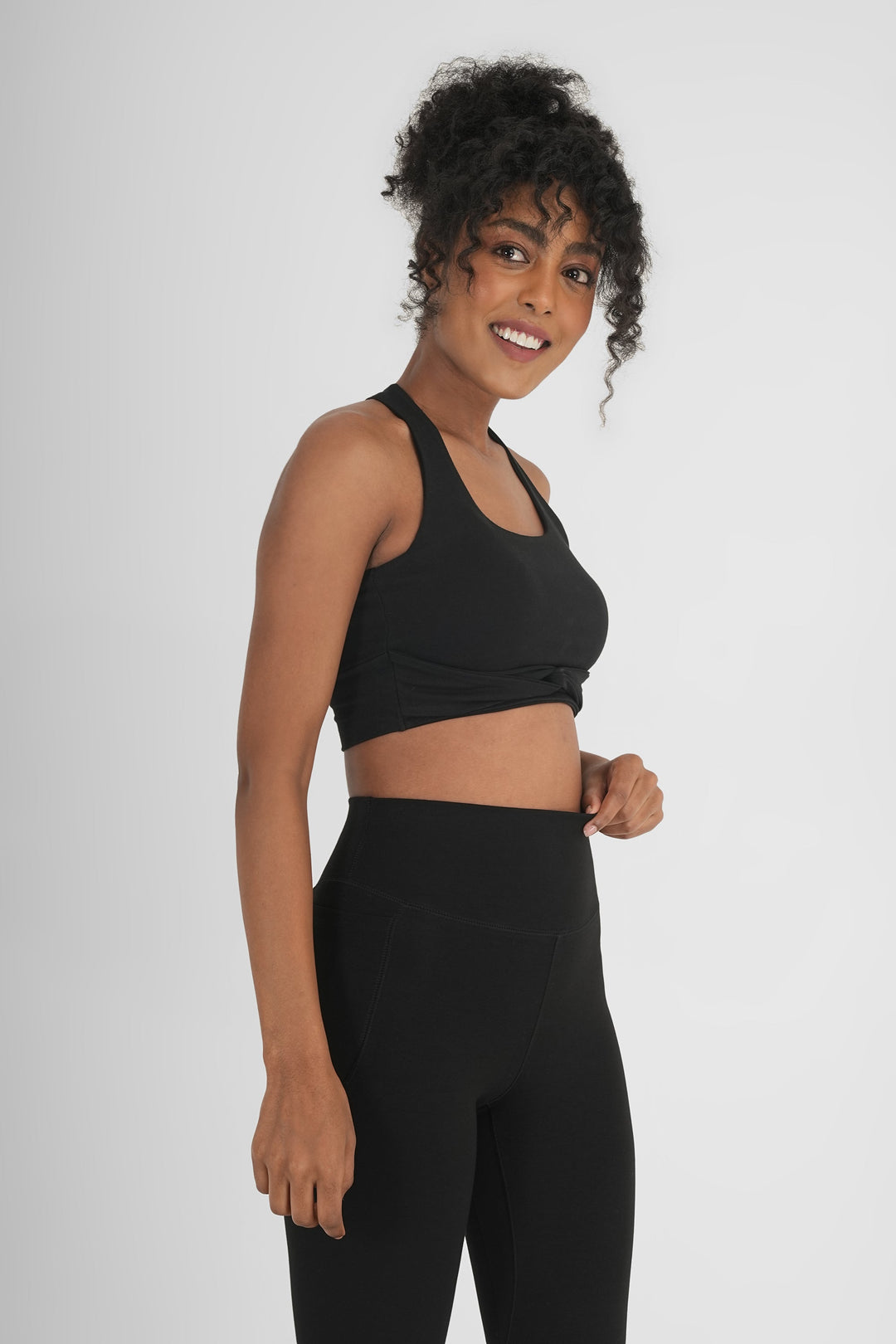 Ash Organic Cotton Padded Sports Bra
