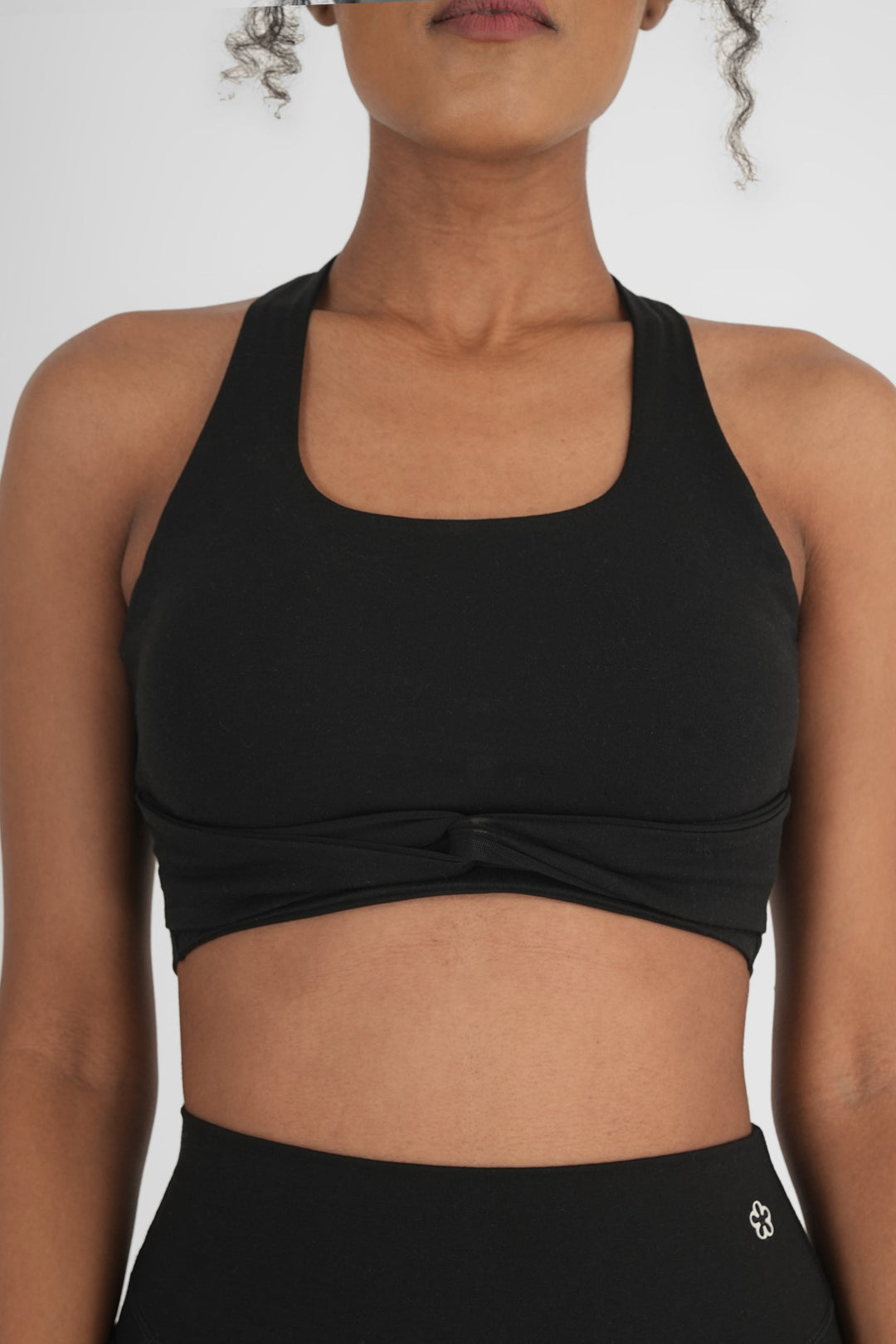 Ash Organic Cotton Padded Sports Bra
