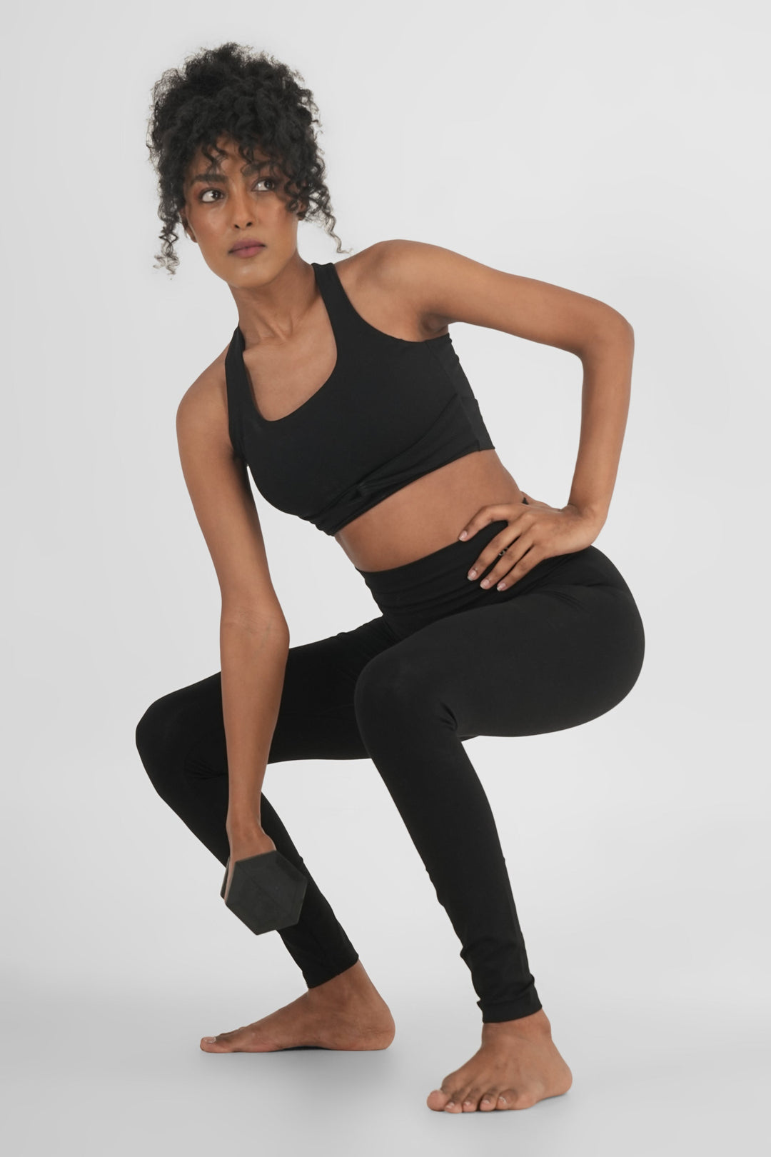 Ash Organic Cotton Padded Sports Bra