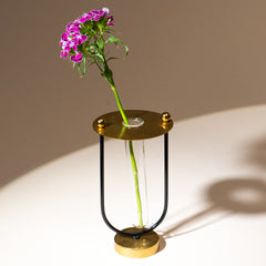 Muun Home Gold Budvase with Test Tube