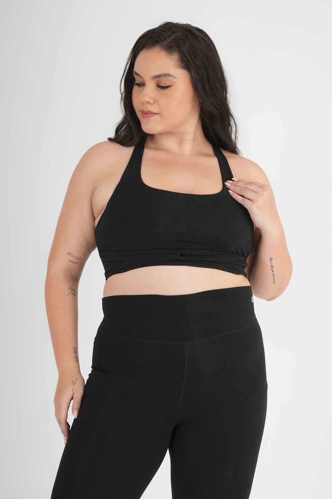 Ash Organic Cotton Padded Sports Bra