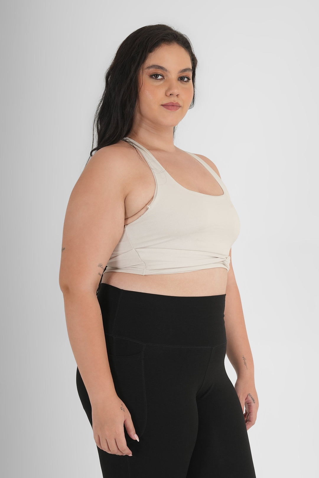 Ash Organic Cotton Padded Sports Bra