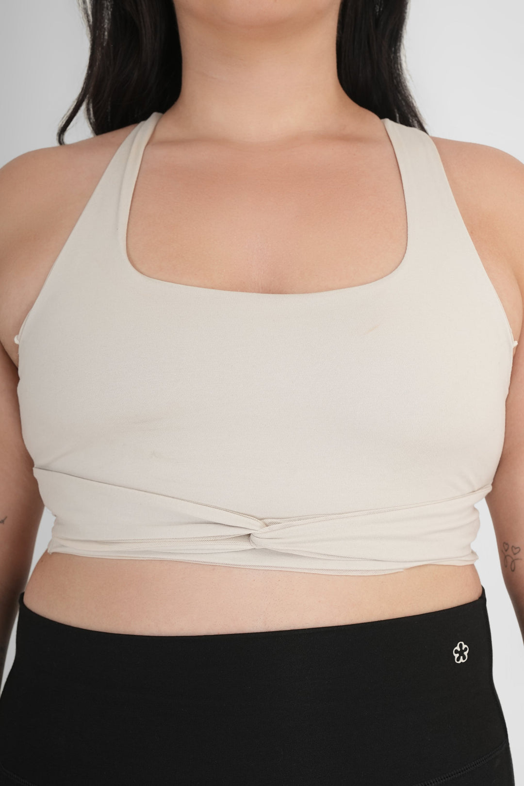 Ash Organic Cotton Padded Sports Bra