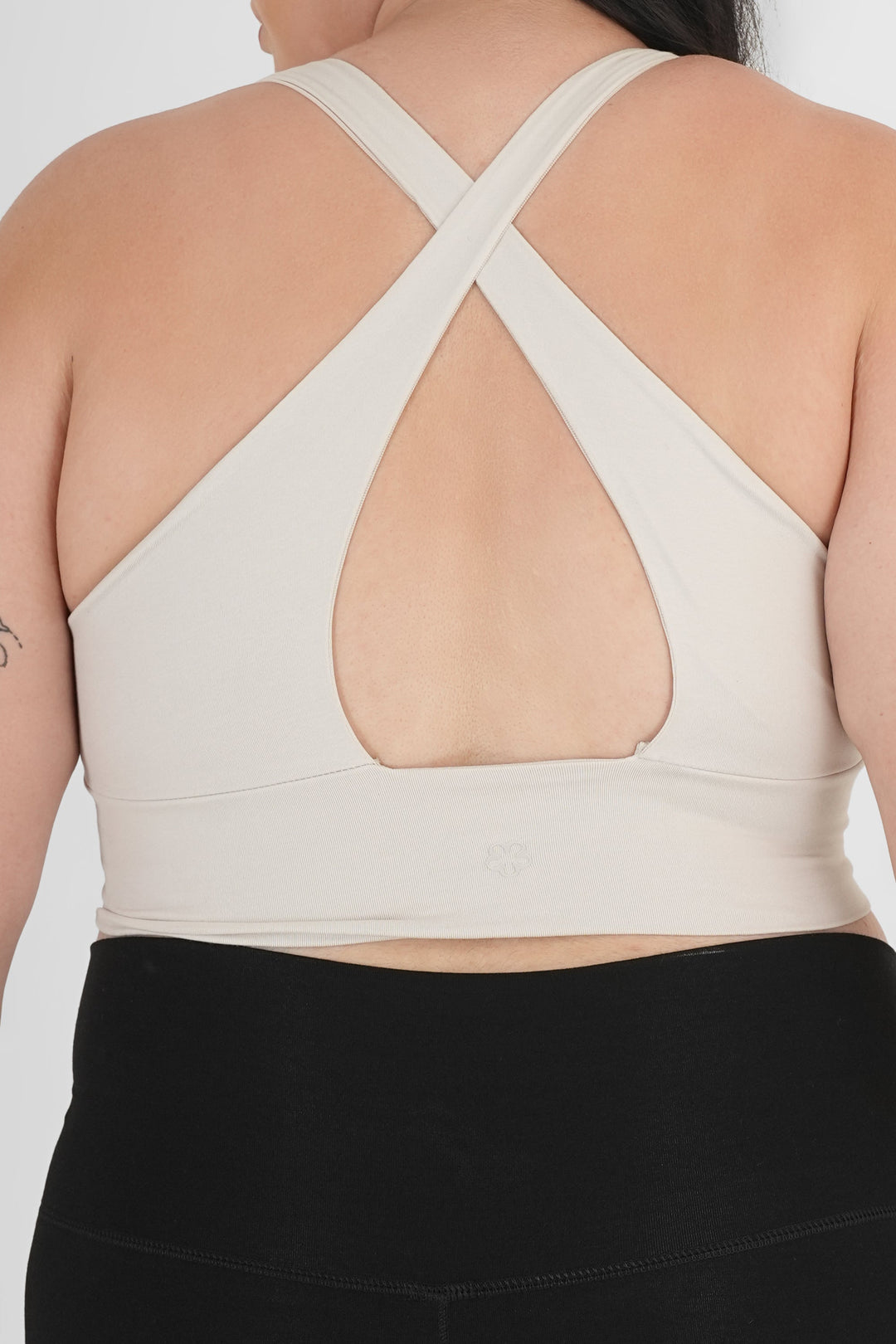Ash Organic Cotton Padded Sports Bra