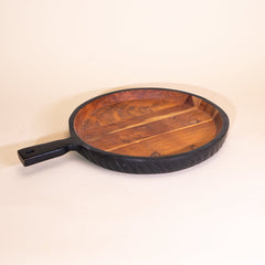 Muun Home Acacia Wood Server with handle