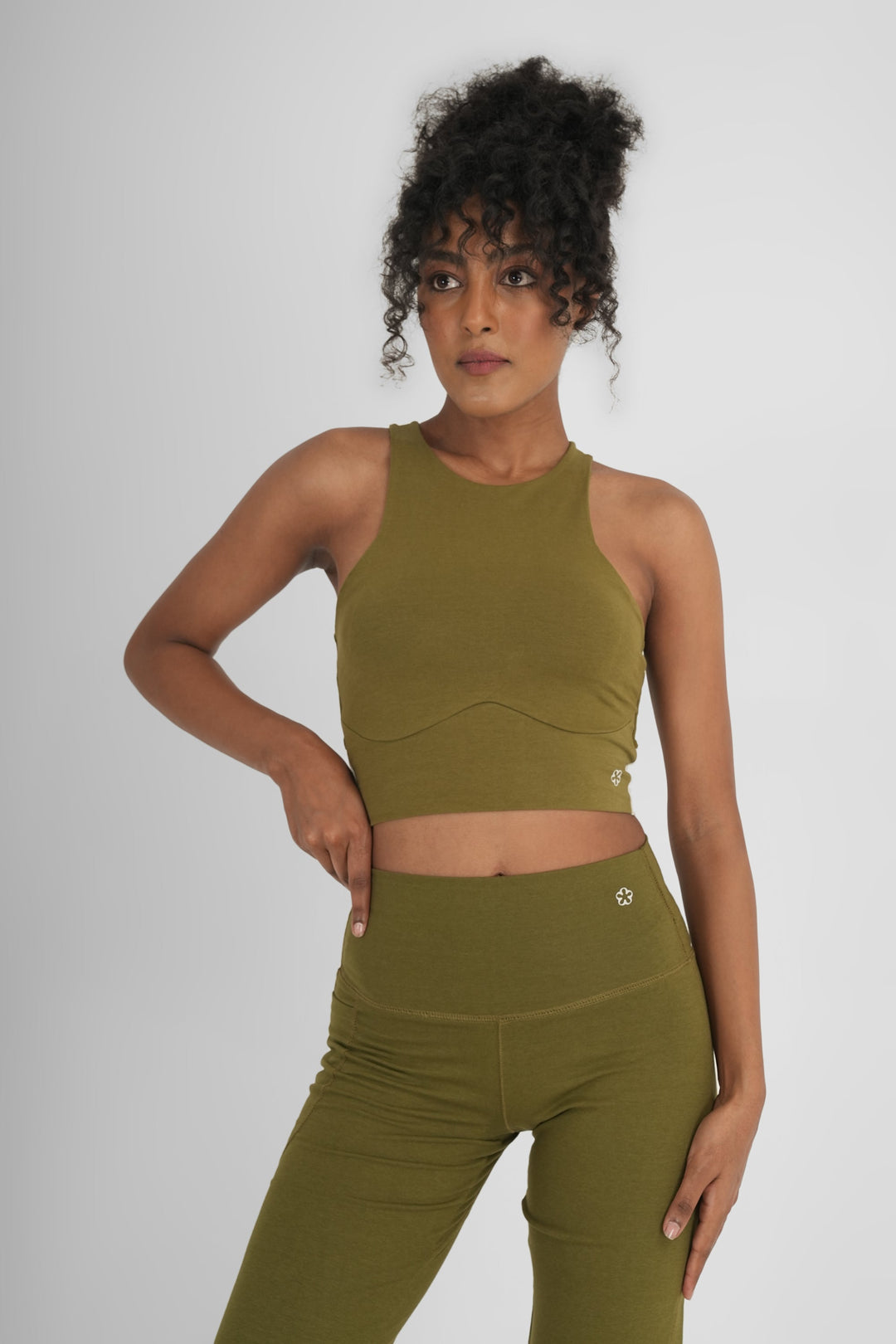 Gala Organic Cotton Snug Fit Padded Tank