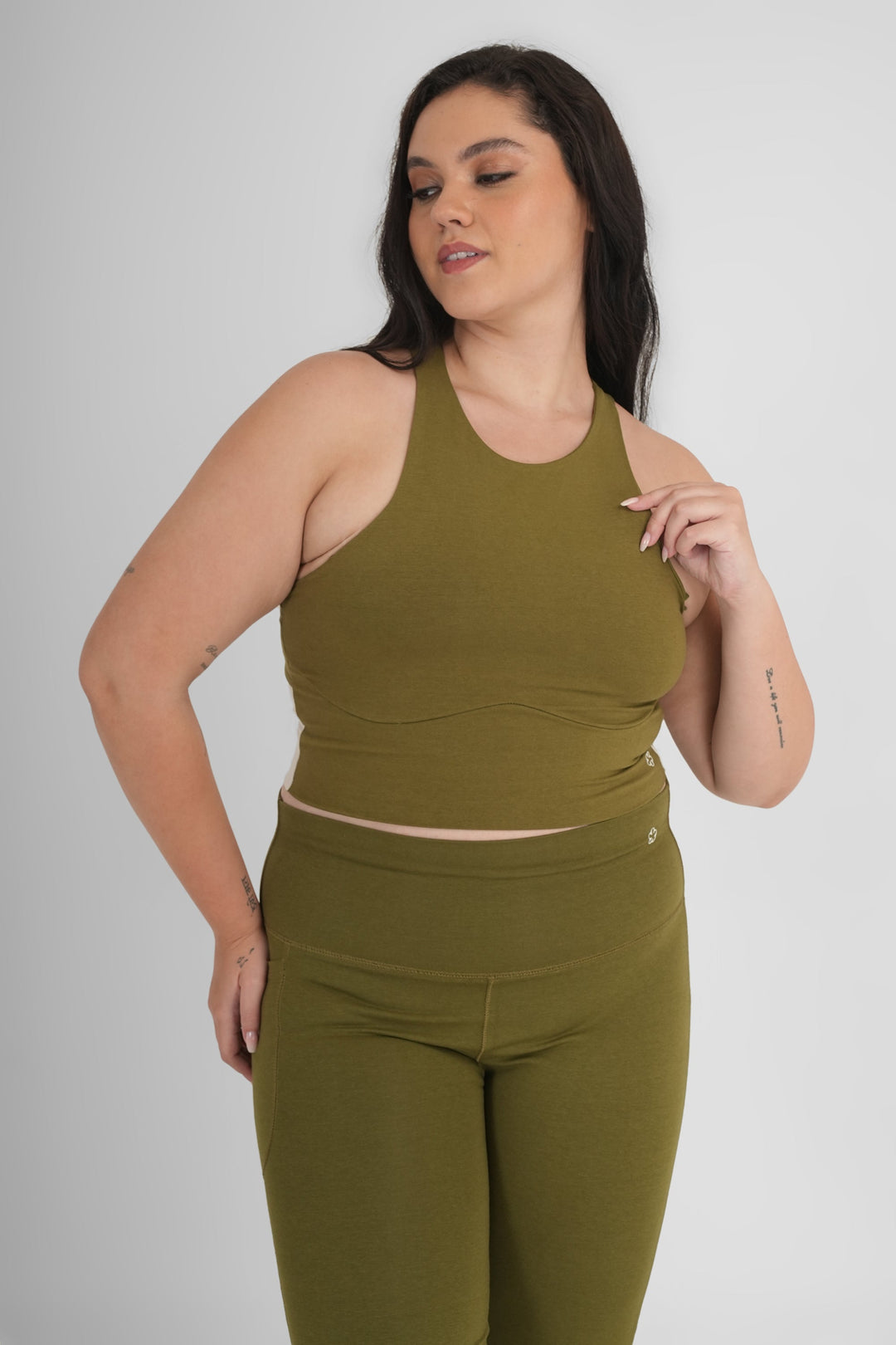 Gala Organic Cotton Snug Fit Padded Tank