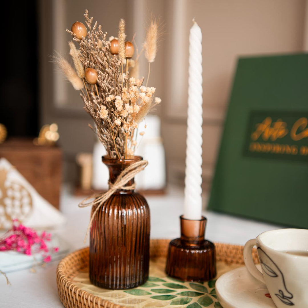 Dried blossom charm set - https://artecasa.in/