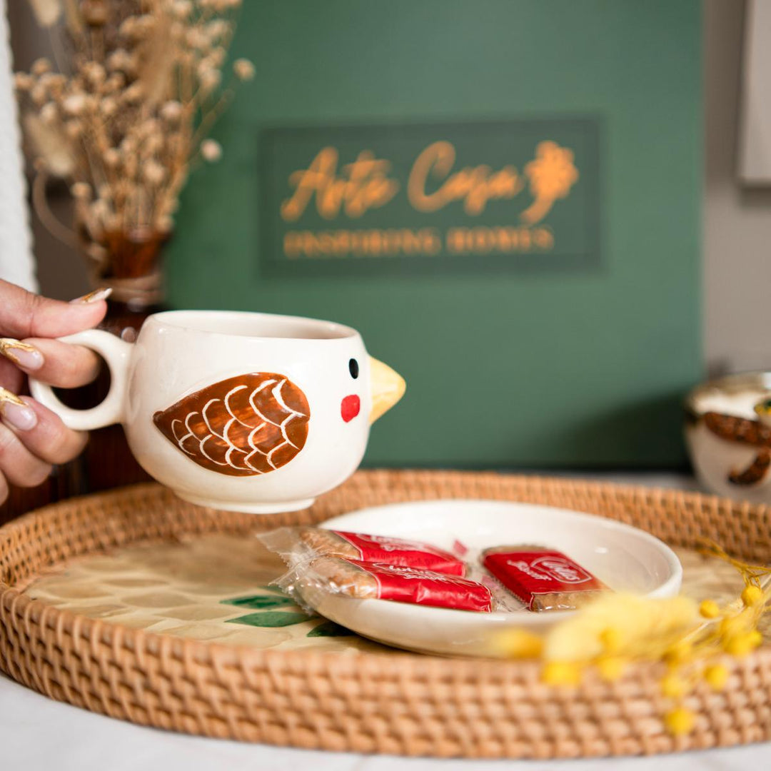 Chirp & sip breakfast set - https://artecasa.in/