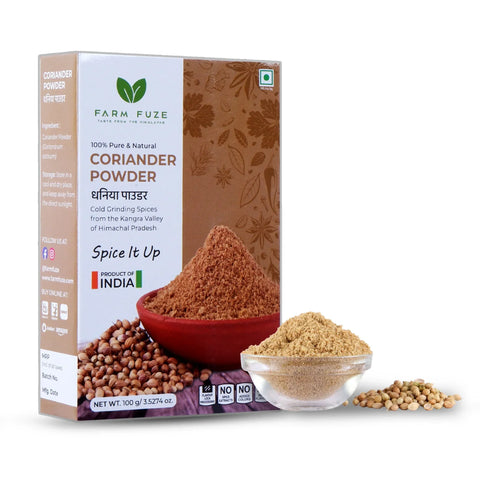 Farm Fuze Coriander Powder | Dhania Powder (धनिया पाउडर) - 100 g