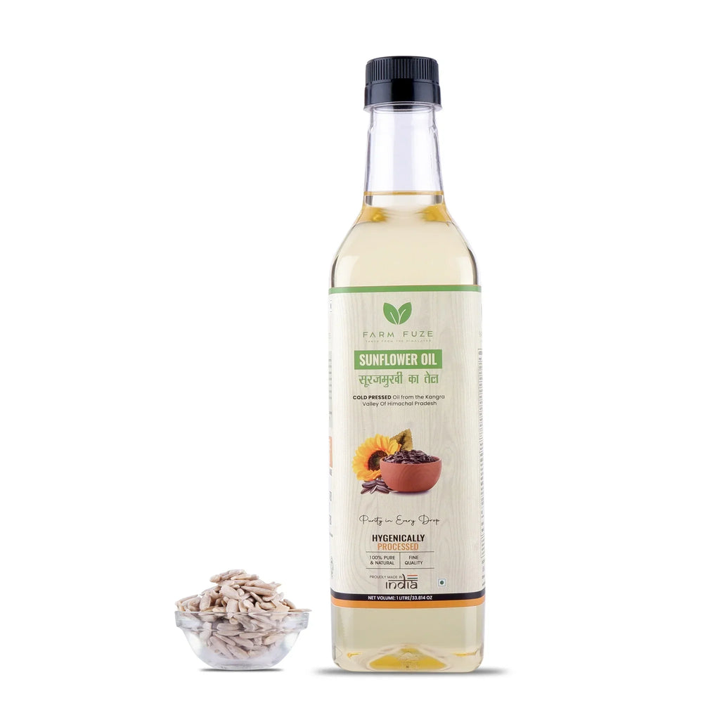 Surajmukhi Oil: Farm Fuze Cold Pressed Sunflower Oil