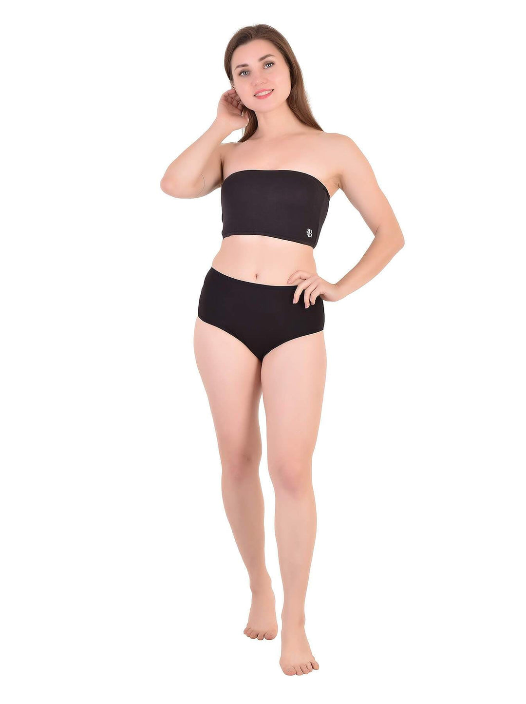 Bamboology Trends Bamboo fabric black tube top