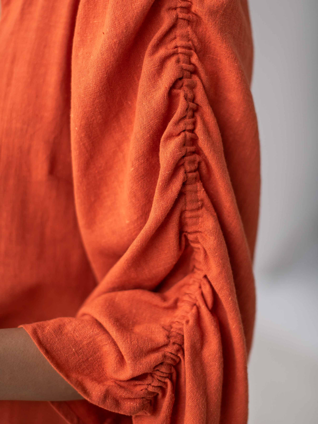 Dhwani Choksi Aline Dress with Puffed Sleeves