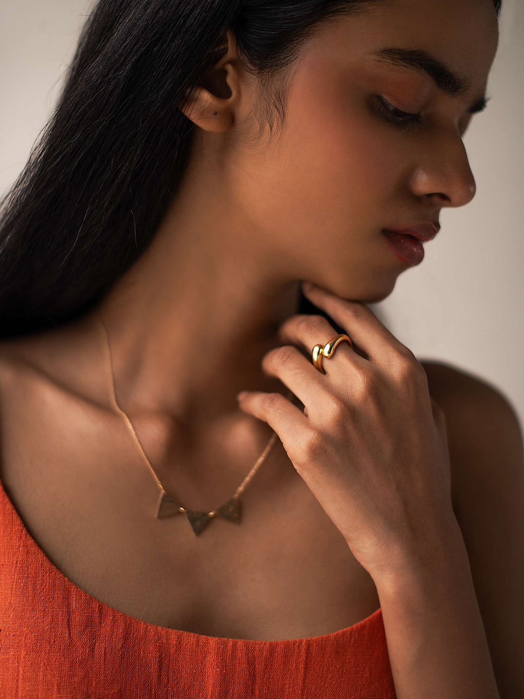 Dhwani Choksi Spaghetti Sleeve Aline Dress