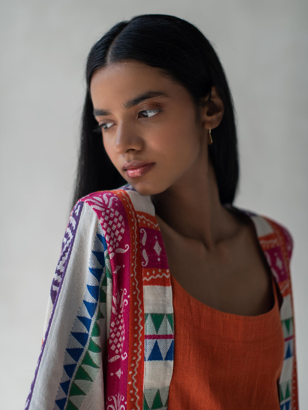 Dhwani Choksi Spaghetti Sleeve Aline Dress