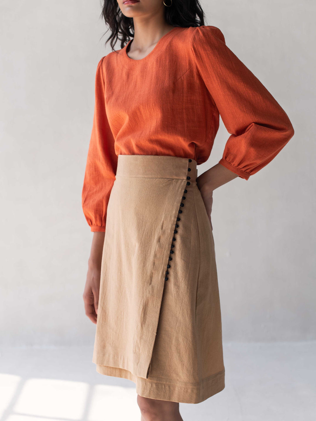 Dhwani Choksi High Waisted Aline Skirt