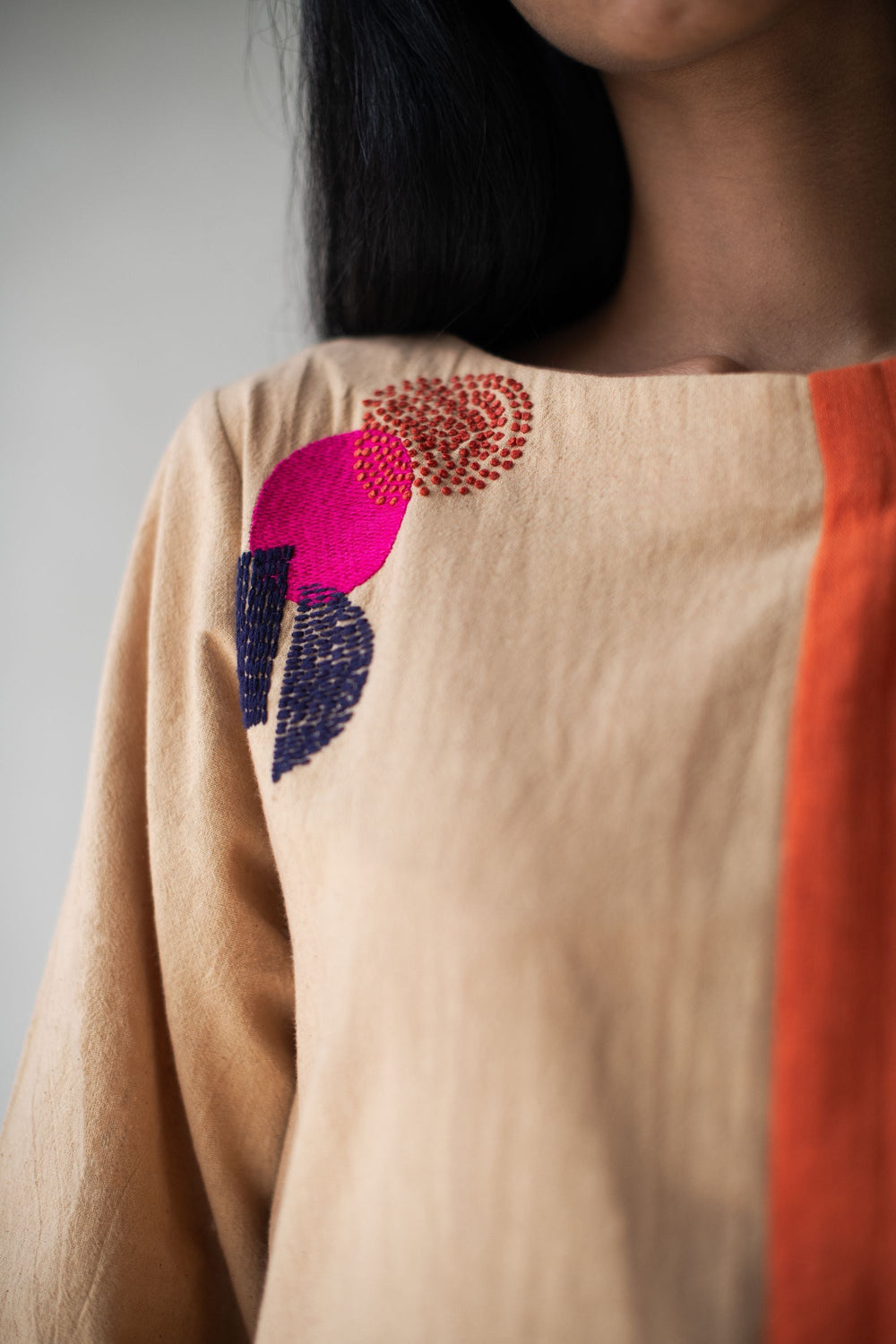 Dhwani Choksi Color-Block Dress