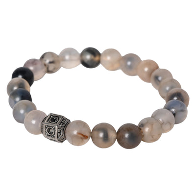 Radiate Calmness with our Chalcedony Healing Gemstone Bracelet - Unlock Healing Benefits for Your Loved One