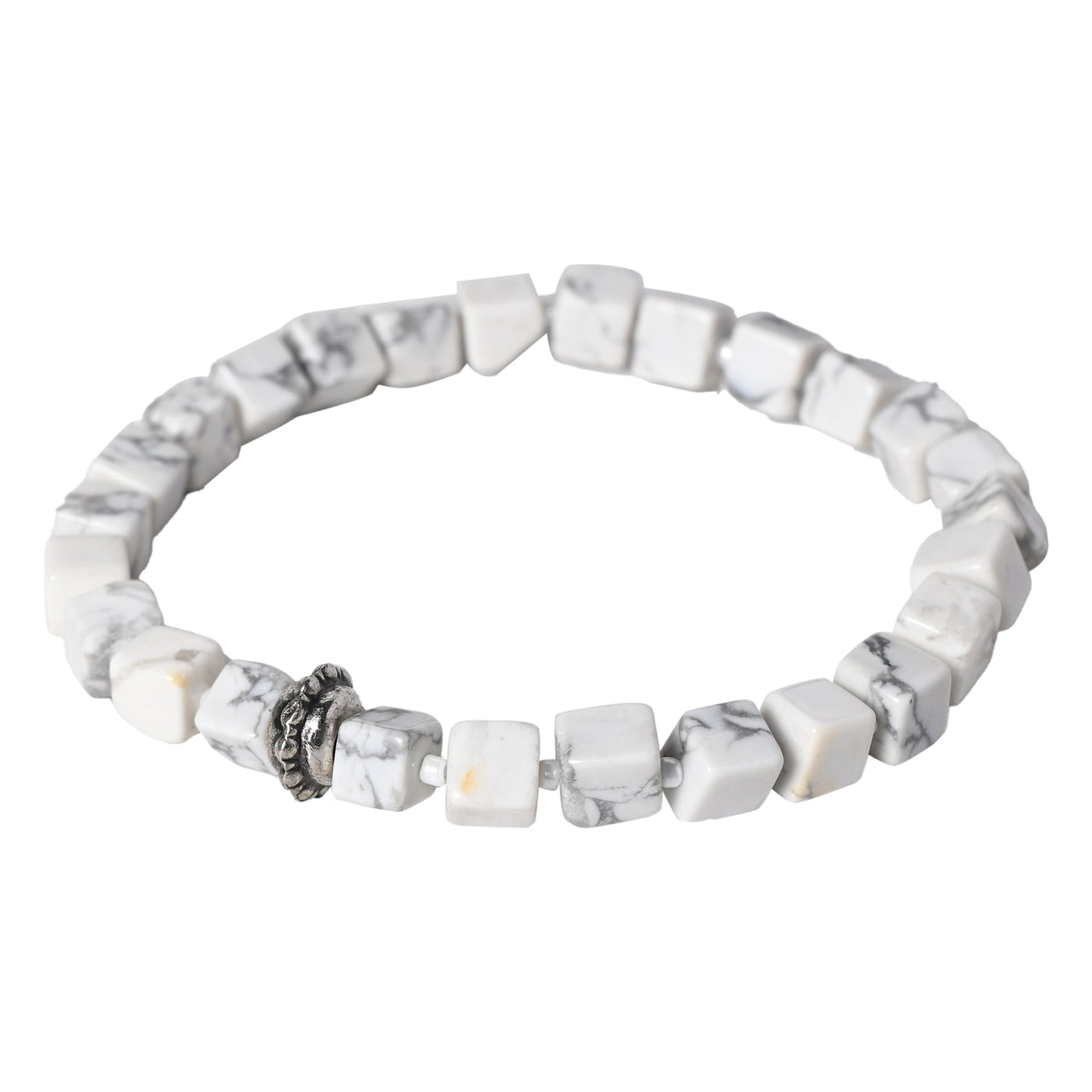 Bamboology Trends Nurture Wellness with our Howlite Healing Gemstone Bracelet - Unveiling Healing Benefits for Your Loved One