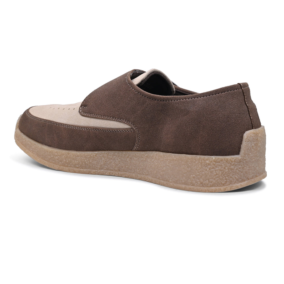 Monkstory Escape Monk Hybrid Sneakers – Brown & Beige