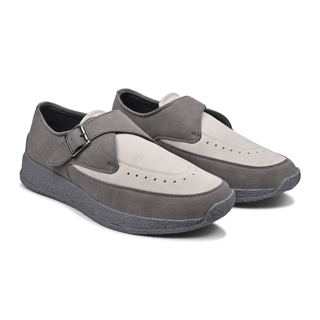 Monkstory Escape Monk Hybrid Sneakers – Charcoal & Light Grey